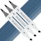 Artfinity Sketch Marker Sets - Set of 3 - Mt. Fuji B8-75, Vibrant, Professional, Dye-Based Alcohol Markers for Artists, Drawing, Travel, & More